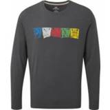 👉 Sherpa - Tarcho L/S Tee - Longsleeve maat XL, zwart