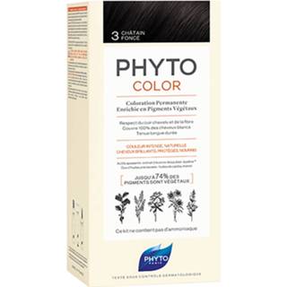 👉 Bruin Phyto Hair Colour by Phytocolor - 3 Dark Brown 180g 3338221002525