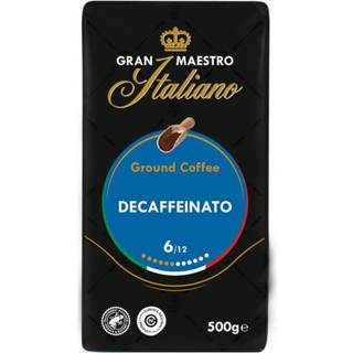 👉 Gemalen koffie kruidig centraal Gran Maestro Italiano - Decaffeinato 8719418021621