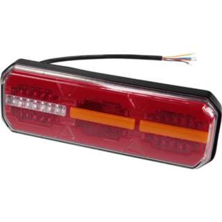 👉 Merkloos Achterlicht Aanhangwagen / Caravan 12/24V - 5 Functies 283 x 100 33 mm. Dynamic Led L/R 8720211973611