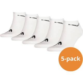 👉 Head Sneaker sokken 5-pack Wit