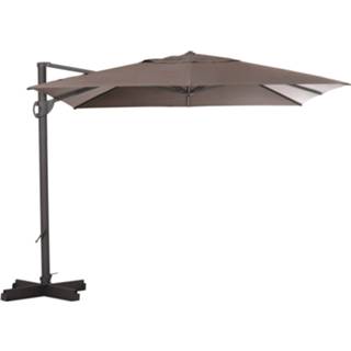 👉 Zweef parasol ecru Vrijhangende zweefparasol Cannes 300x370 (ecru) 8713229085285
