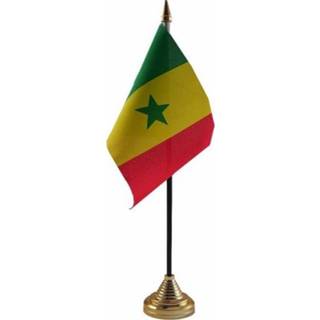 👉 Vlag Senegal staande mini 10 x 15 cm
