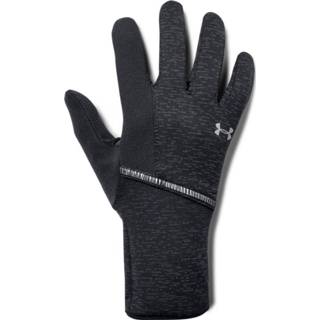 👉 Glove medium vrouwen zwart Under Armour Womens Storm Run Liner - Handschoenen