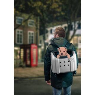 👉 Trolley grijs Compaws London 40 cm