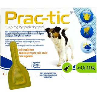 👉 Pipet Prac-Tic 137,5 mg Teek&Vlo (4,5-11 kg) 3