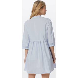 👉 Blousejurk katoen vrouwen blauw 'Sisi' 5715096128426