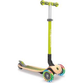 👉 Groen hout meisjes GLOBBER PRIMO Scoot er opvouwbaar Hout, 4895224401773