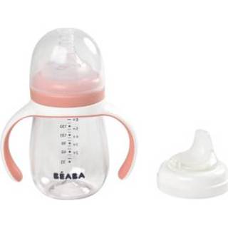 👉 Roze jongens BEABA 2 in 1 leerschaal 210 ml oud 3384349134785