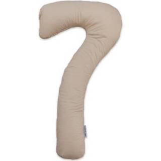 👉 Zijslaper katoen mix beige meisjes THERALINE my7 kussen cappuccino Bamboo -collection 4260553177178