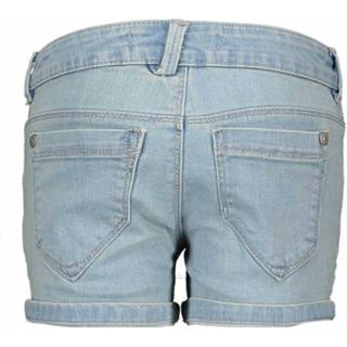 👉 Moodstreet! Meisjes Korte Broek - Maat 152 - Denim - Jeans