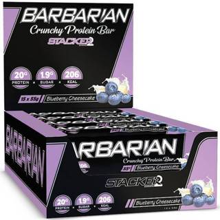 👉 Barbarian - Stacker 2 • 1 of 15 eiwitrepen (55 gram per bar) • Eiwit & Proteine snack repen