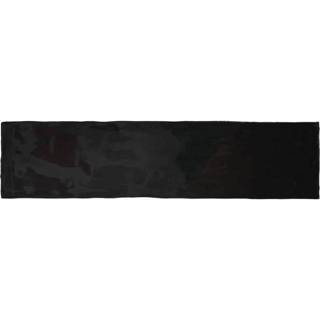👉 Wandtegel zwart glans keramiek colonial Jabo black 7.5x30 6013926599569