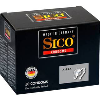 👉 Condoom latex transparant Sico X-tra Sterkere Condooms - 50 Stuks 4013006107174
