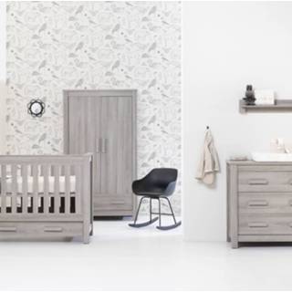 👉 Commode grijs juno Houtdecor baby's TWF Babykamer | + Kast