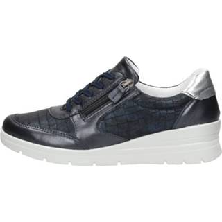 👉 Damessneaker vrouwen blauw 4xcomfort - Dames Sneakers 2600143934200