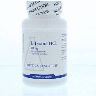 👉 Biotics L-Lysine 500 mg 100ca