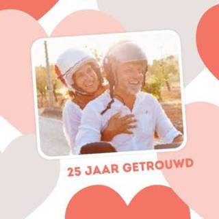👉 Fotokaart Huwelijkskaart | Jubileum Foto