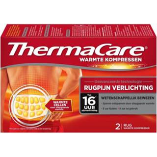 👉 Thermacare Rugpijn verlichting warmte kompres 2 stuks 8000036024812