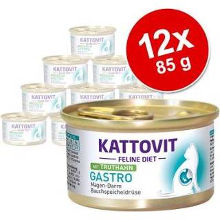 👉 Katten voer Kattovit Gastro Kattenvoer 12 x 85 g - Kalkoen 4000158772114