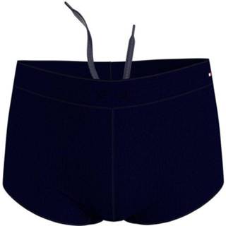 👉 Zwembroek blauw elastaan male zwart Tommy Hilfiger trunk Desert sky - donkerblauw