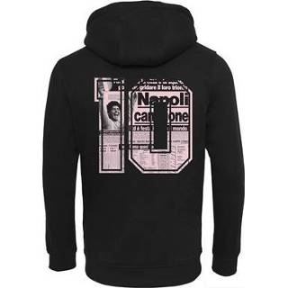 👉 Hoodie zwart polyester napoli FC Eleven - Gazzetta della 10 Diego