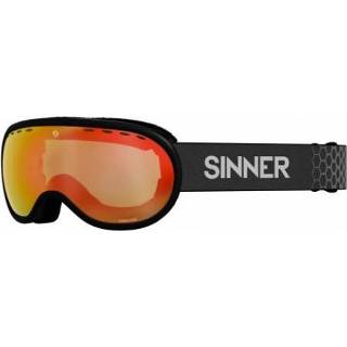 👉 Skibril benodigdheden zwart unisex wintersport One Size oranje Sinner vorlage matte black / full orange mirror vent 8715999189804