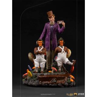 👉 Iron Studios Willy Wonka & the Chocolate Factory (1971) Deluxe Art Scale Statue 1/10 25 cm 602883134911