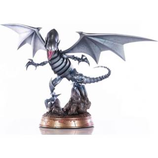 👉 Blauw wit zilver PVC First4Figures Yu-Gi-Oh! Blue Eyes White Dragon (Silver) 35cm Figure 5060316623091