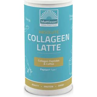 👉 Mattisson Absolute collagen latte instant coffe 180 gram 8720289190156