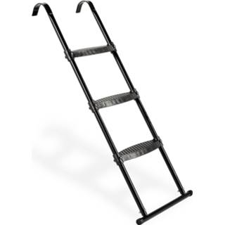 👉 Trampolineladder XL zwart Trampoline ladder - EXIT 116 x 41 cm (maat XL) 8720088262504