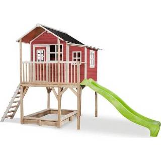 👉 EXIT Loft 750 houten speelhuis groen