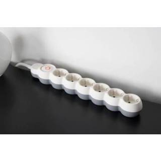 👉 Stekkerdoos male Sencys Schuko 6-polig 1,5m 5414628062145