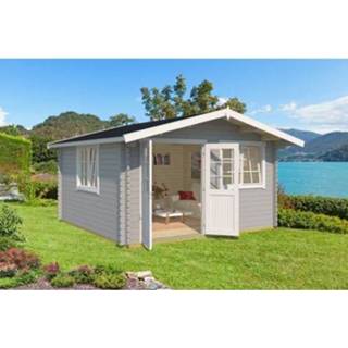👉 Tuinhuisje grijs male Weka tuinhuis 401 GR2 390x390cm 4743329217433