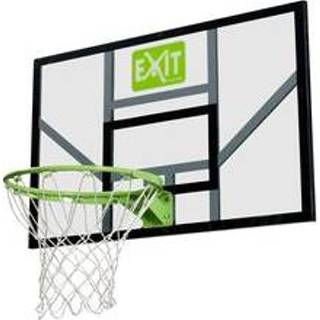 👉 Basketbalbord groen zwart male EXIT Galaxy ring + net groen-zwart 8718469463954