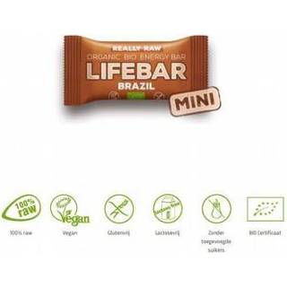 👉 Energiereep Lifefood Mini lifebar Brazil raw & bio 25g 8595657100033