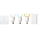 👉 Wit male Philips Hue starterkit White Ambiance 3xE27 8718696728925