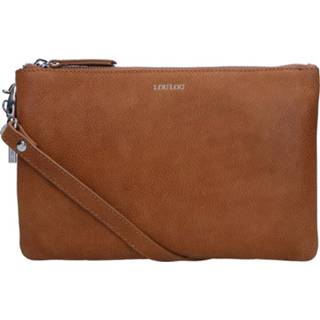 👉 Clutch cognac leer robuste bruin LouLou Essentiels Crossbody 8720143393396