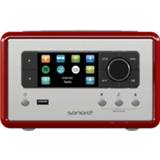 👉 Draagbare radio rood Sonoro RELAX 810 V2 Hybride 4260117325236