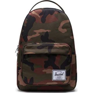 👉 Rugzak Woodland Camo polyester miller donkergroen Herschel 828432414758