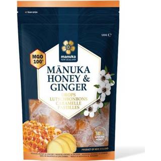 👉 Mannen Manuka New Zealand honing MGO 100+ pastilles gember 120 gram 9421905812511