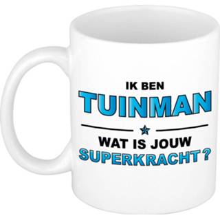 👉 Beker Ik ben tuinman wat is jouw superkracht kado mok / verjaardag