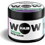 👉 Haarmasker gel Tinktura Wow curls & waves hair mask keratin flaxseed 250 ml 3858893050292
