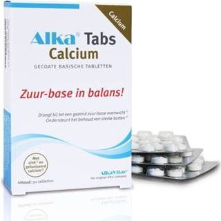 👉 Calcium Alka Tabs - 90 tabletten Nederlands label 8718546781544 428571428571