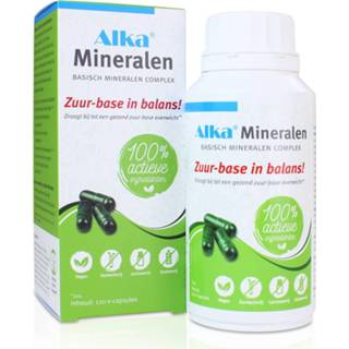 👉 Mineraal Alka® Mineralen - 120 vegicaps Nederlands label 8718546785146 428571428571