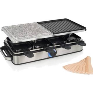 👉 Grill Princess 162635 Raclette 8 Stone and Deluxe gourmetstel 8713016103772