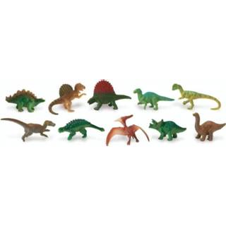 👉 Dinosaurus kunststof junior multicolor Safari speelset dinosaurussen 4 7,5 cm 48 stuks 95866761400