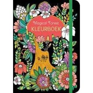 👉 Kleur boek Magical Forest kleurboek. Hardcover 9789044758887