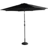 👉 Parasol aluminium zwart Hartman Sunline Ø 300 cm 8711268610116