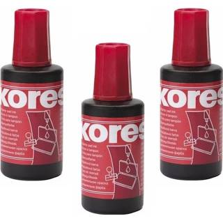 👉 Flesje inkt rood kinderen 5x Flesjes navulling voor stempelkussens 27 ml